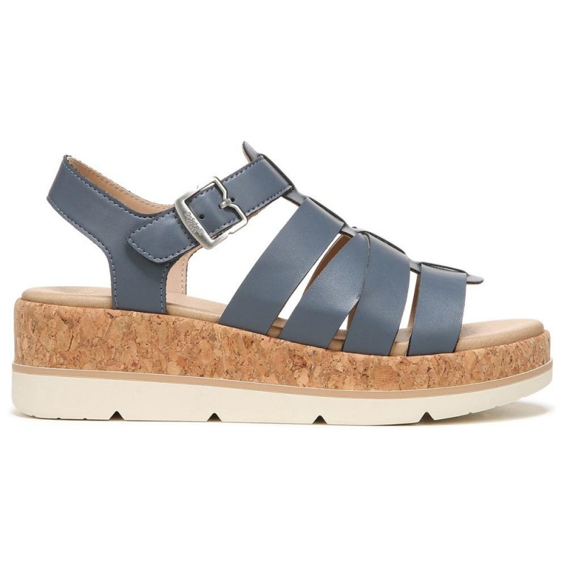 Dr. Scholl's Only You Naisten Platform Sandaalit Sininen | QZAOG-5390