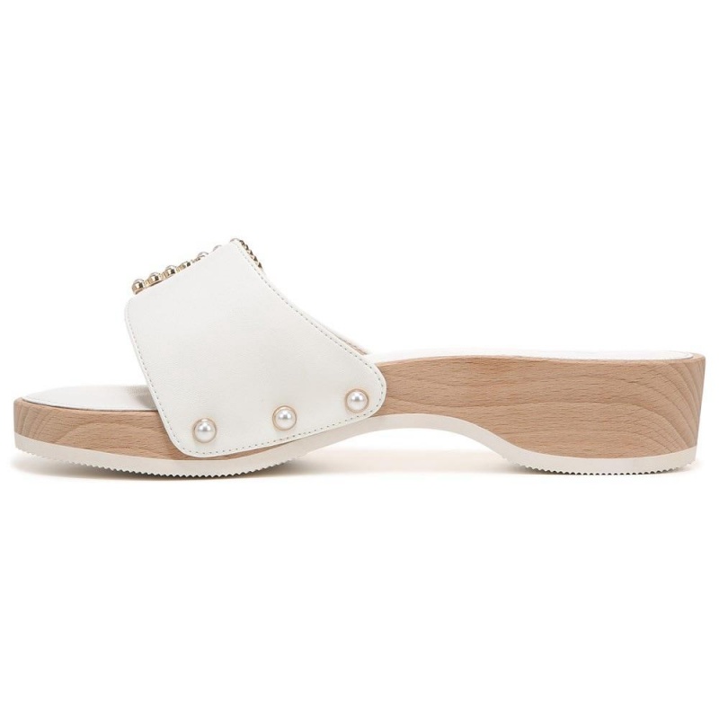 Dr. Scholl's Original Mod Naisten Platform Sandaalit Valkoinen | FUROM-5106