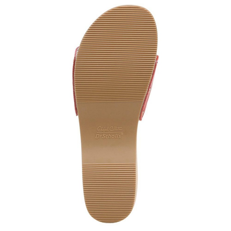 Dr. Scholl's Original Naisten Slide Sandaalit Punainen | IFTKR-3159