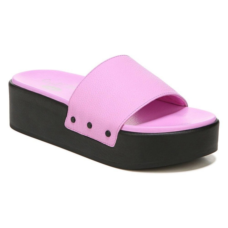 Dr. Scholl's Pisces Max Rantasandaalit Naisten Platform Sandaalit Violetit | TWBXN-3652