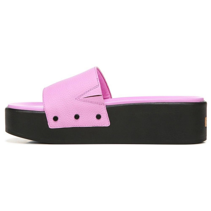 Dr. Scholl's Pisces Max Rantasandaalit Naisten Platform Sandaalit Violetit | TWBXN-3652