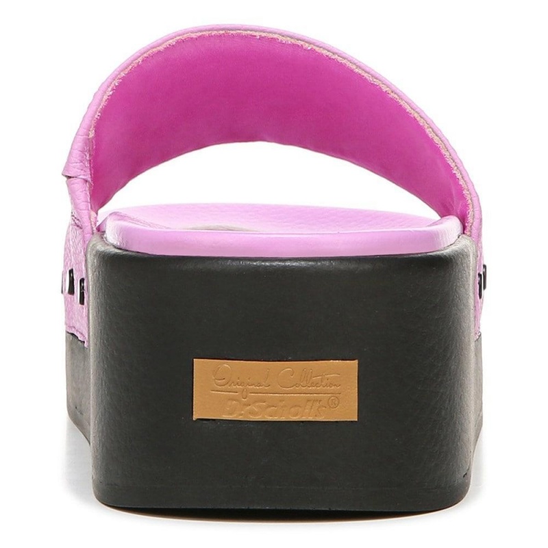 Dr. Scholl's Pisces Max Rantasandaalit Naisten Platform Sandaalit Violetit | TWBXN-3652