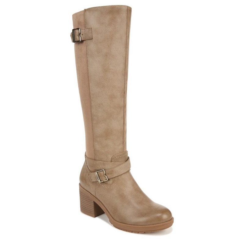 Dr. Scholl's Prairie Block Heel Korkeat Naisten Knee-High Boots Ruskea | NIAPC-0475