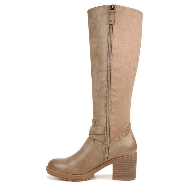 Dr. Scholl's Prairie Block Heel Korkeat Naisten Knee-High Boots Ruskea | NIAPC-0475