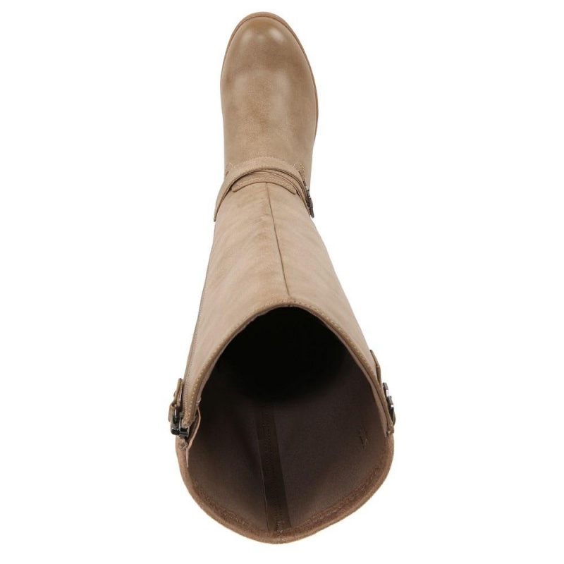 Dr. Scholl's Prairie Block Heel Korkeat Naisten Knee-High Boots Ruskea | NIAPC-0475