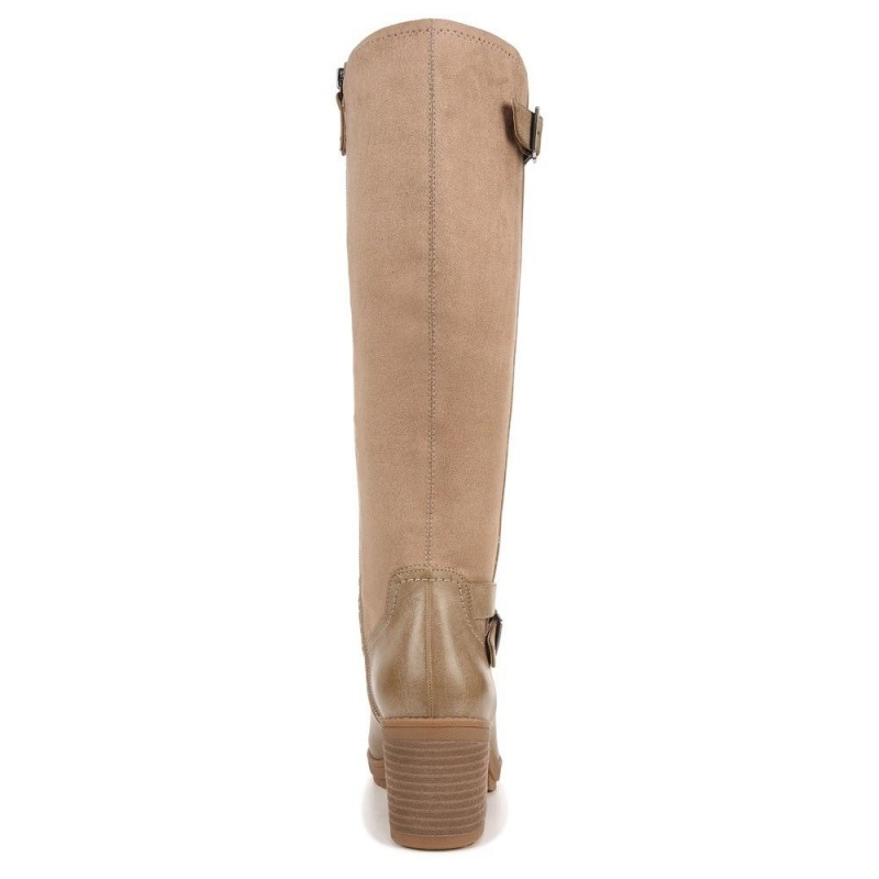 Dr. Scholl's Prairie Block Heel Korkeat Naisten Knee-High Boots Ruskea | NIAPC-0475