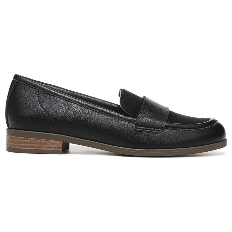 Dr. Scholl's Rate Moc Varvas Naisten Loafers Mustat | TAOIS-1203