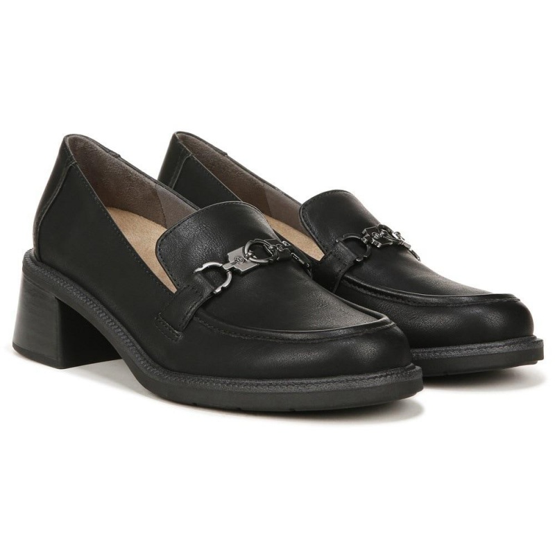 Dr. Scholl\'s Rate Up Naisten Loafers Mustat | NTHIE-3694