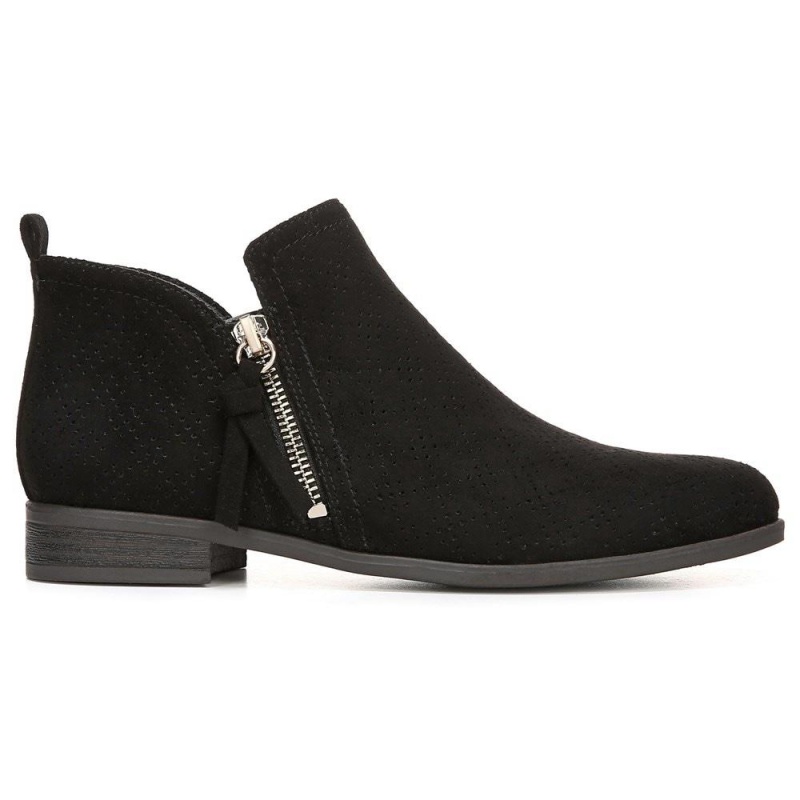 Dr. Scholl's Rate Zip Naisten Saappaat Mustat | SVFPM-4107