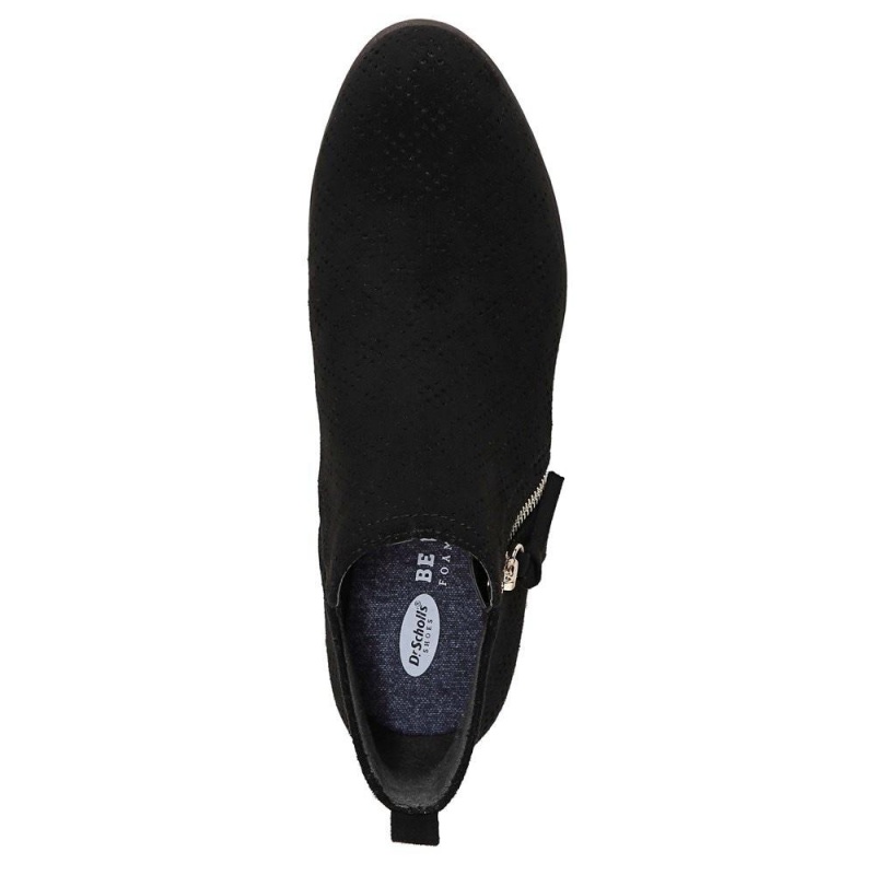Dr. Scholl's Rate Zip Naisten Saappaat Mustat | SVFPM-4107