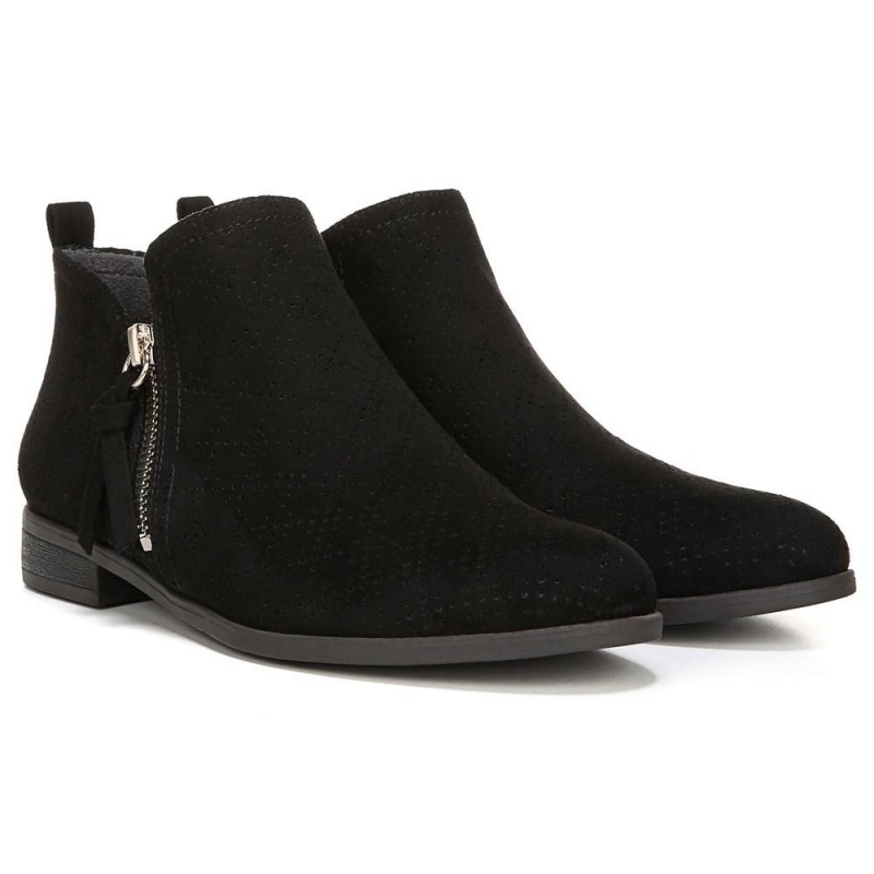 Dr. Scholl\'s Rate Zip Naisten Saappaat Mustat | SVFPM-4107