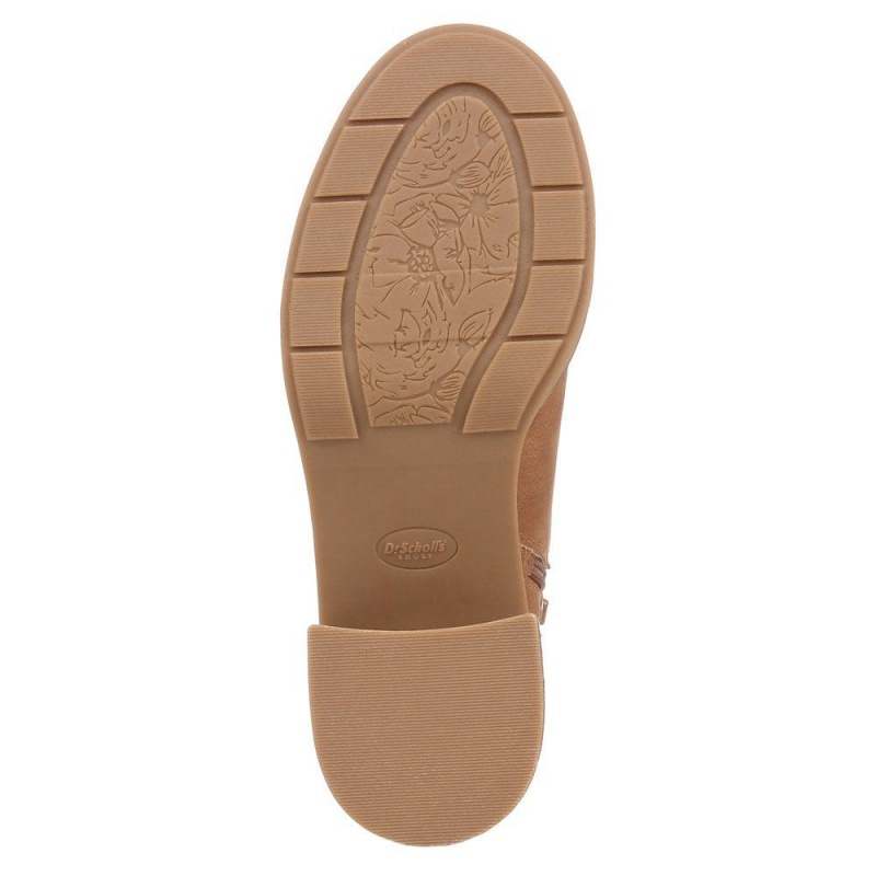 Dr. Scholl's Redux Block Heel Chelsea Naisten Western Saappaat Ruskea | YCIFP-3849