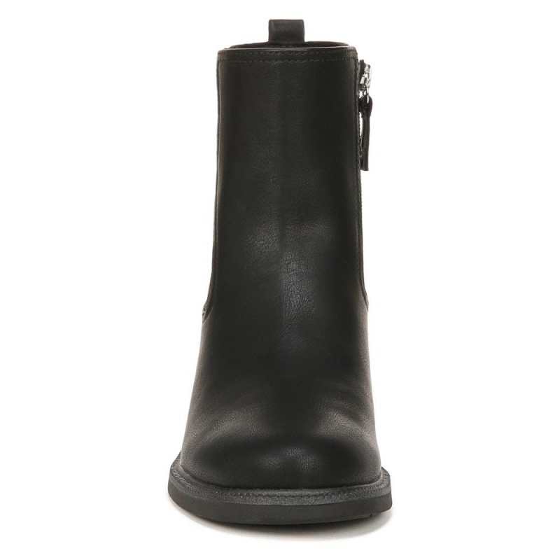 Dr. Scholl's Redux Block Heel Chelsea Naisten Western Saappaat Mustat | RQPOB-4728