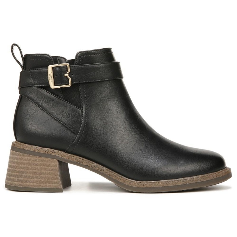 Dr. Scholl's Retrospect Ankle Boot Naisten Nilkkurit Mustat | NQVEM-7542