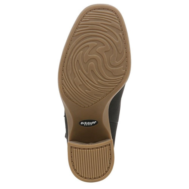 Dr. Scholl's Rodeo Block Naisten Korkokengät Saappaat Mustat | IQZPU-2348