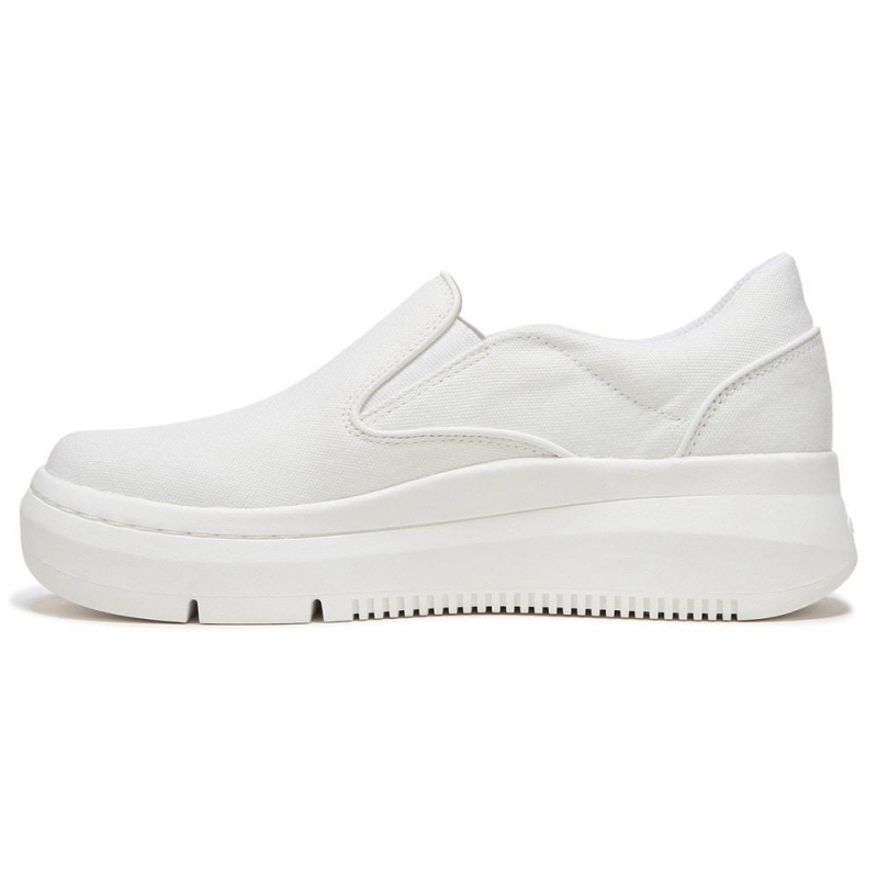 Dr. Scholl's Savoy Platform Naisten Slip On Tennarit Valkoinen | AEJLM-2580