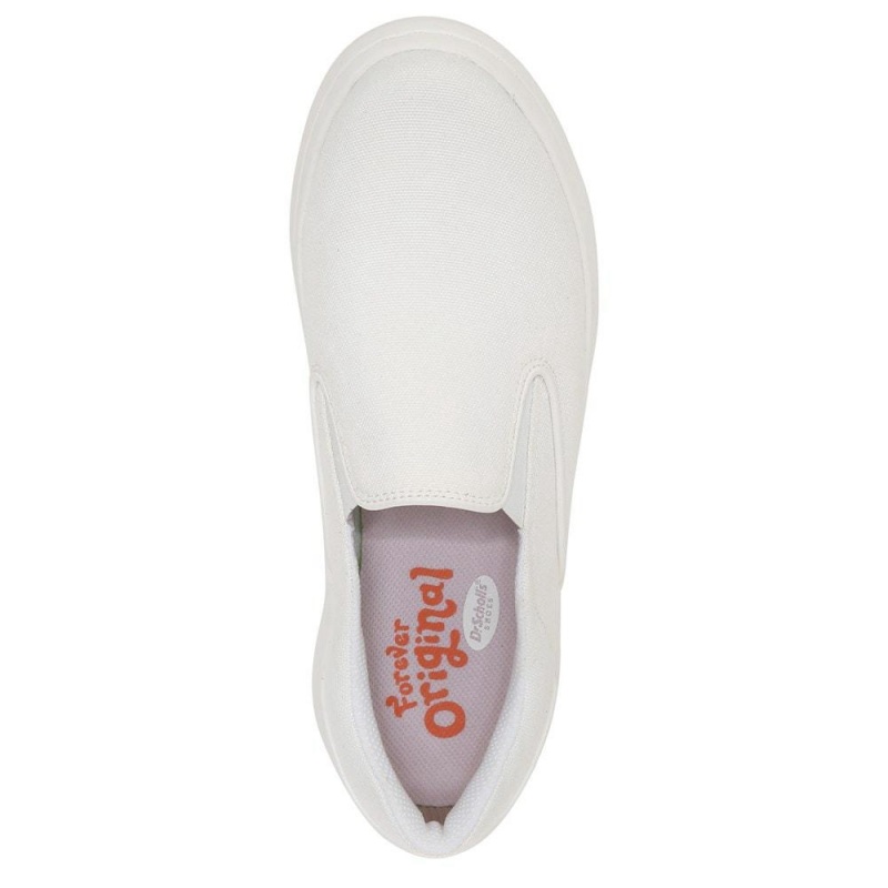 Dr. Scholl's Savoy Platform Naisten Slip On Tennarit Valkoinen | AEJLM-2580