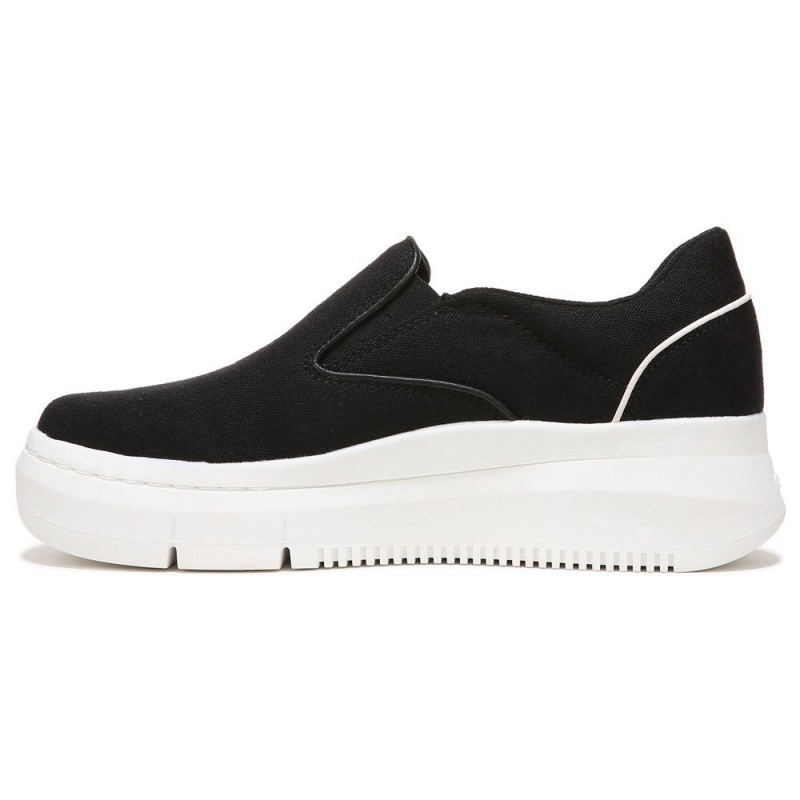 Dr. Scholl's Savoy Platform Naisten Slip On Tennarit Mustat | PNGHO-1374