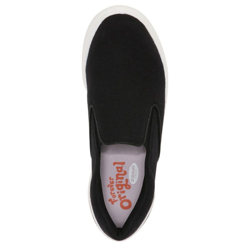 Dr. Scholl's Savoy Platform Naisten Slip On Tennarit Mustat | PNGHO-1374