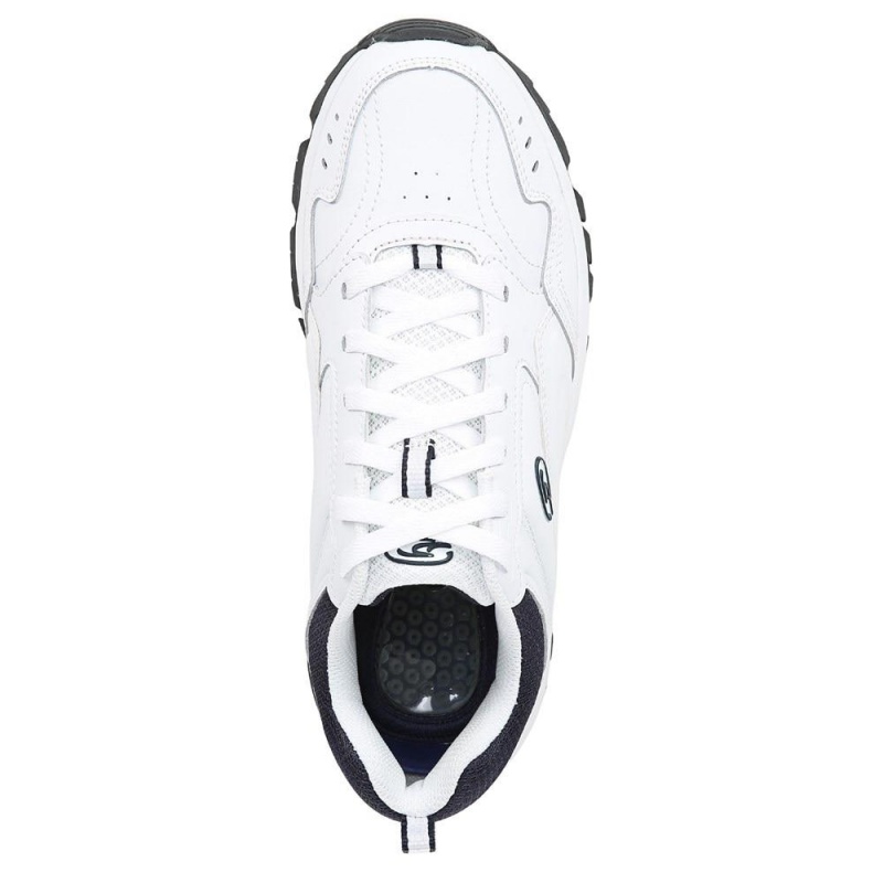 Dr. Scholl's Sebastian Kävely Shoe Miesten Urheilulliset Tennarit Valkoinen Laivastonsininen | OIQLX-4271