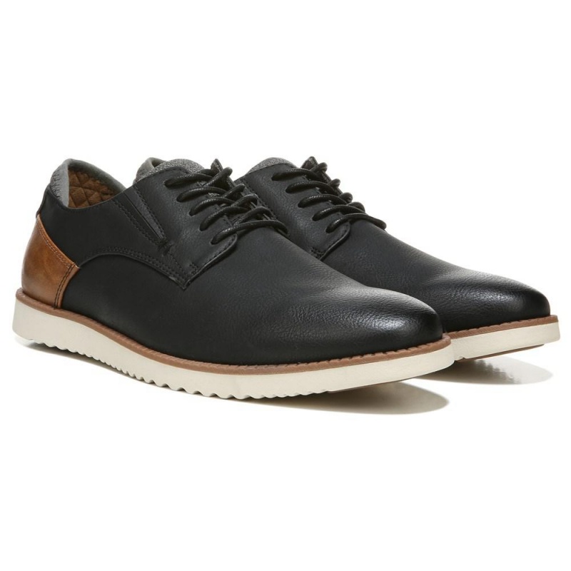 Dr. Scholl\'s Sync 2 Miesten Oxford Kengät Mustat | IQUNM-2174
