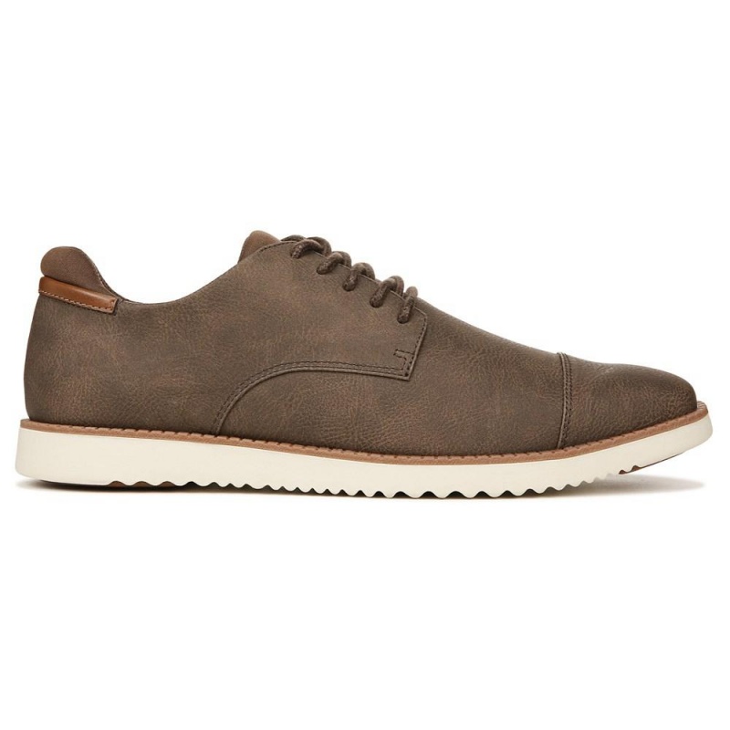 Dr. Scholl's Sync Cap Varvas Miesten Oxford Kengät Ruskea | SGIEF-6579