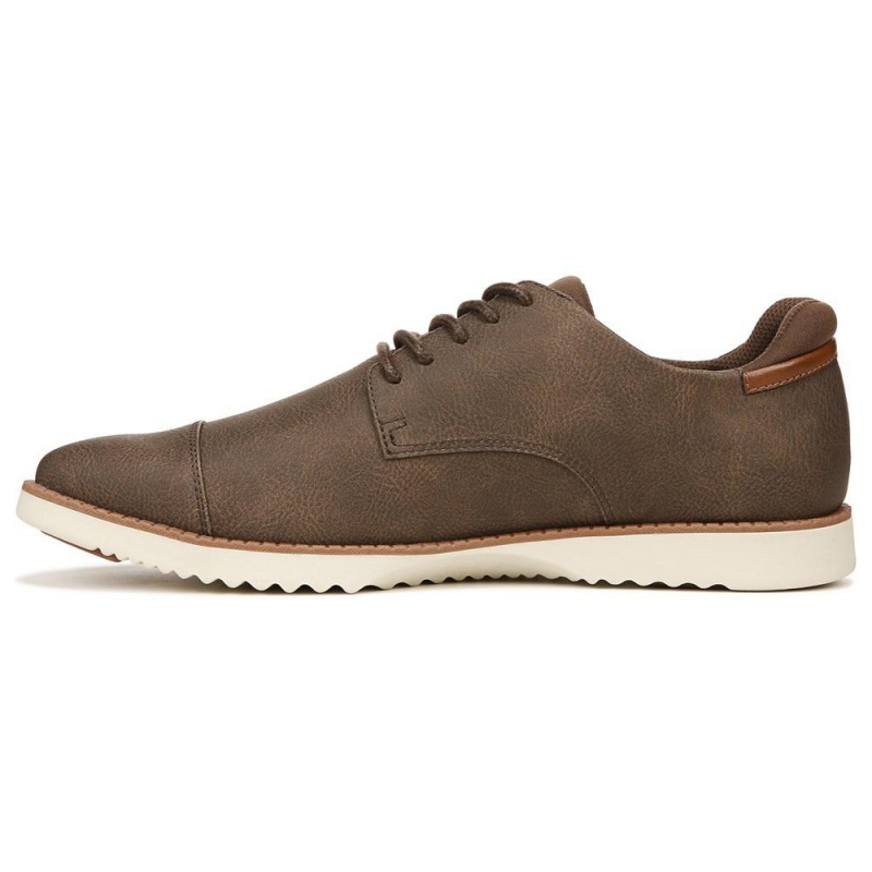Dr. Scholl's Sync Cap Varvas Miesten Oxford Kengät Ruskea | SGIEF-6579