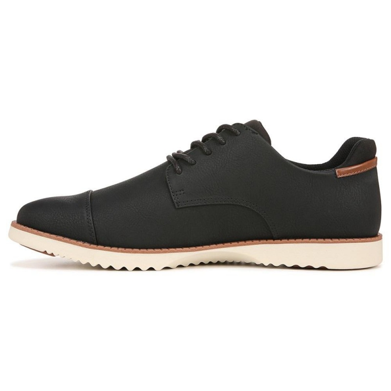 Dr. Scholl's Sync Cap Varvas Miesten Oxford Kengät Mustat | MVWDB-2706