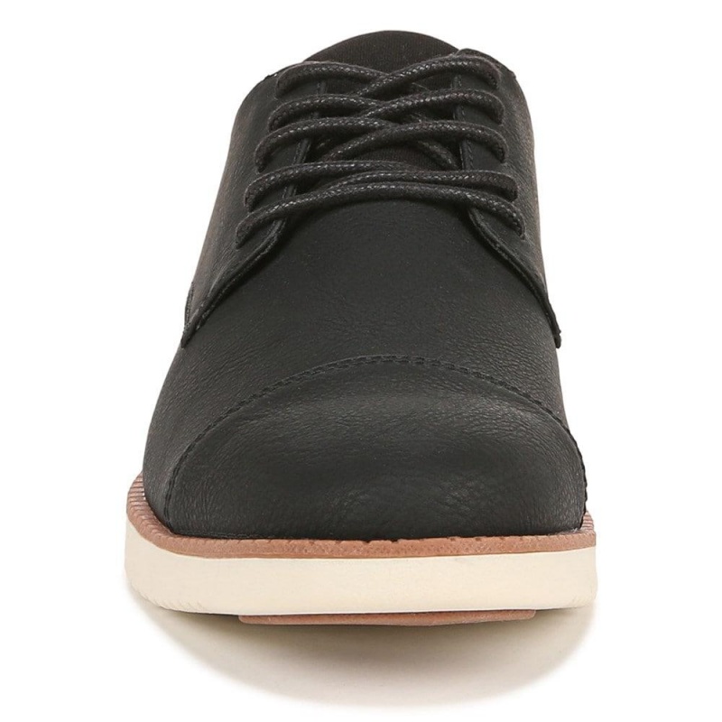 Dr. Scholl's Sync Cap Varvas Miesten Oxford Kengät Mustat | MVWDB-2706