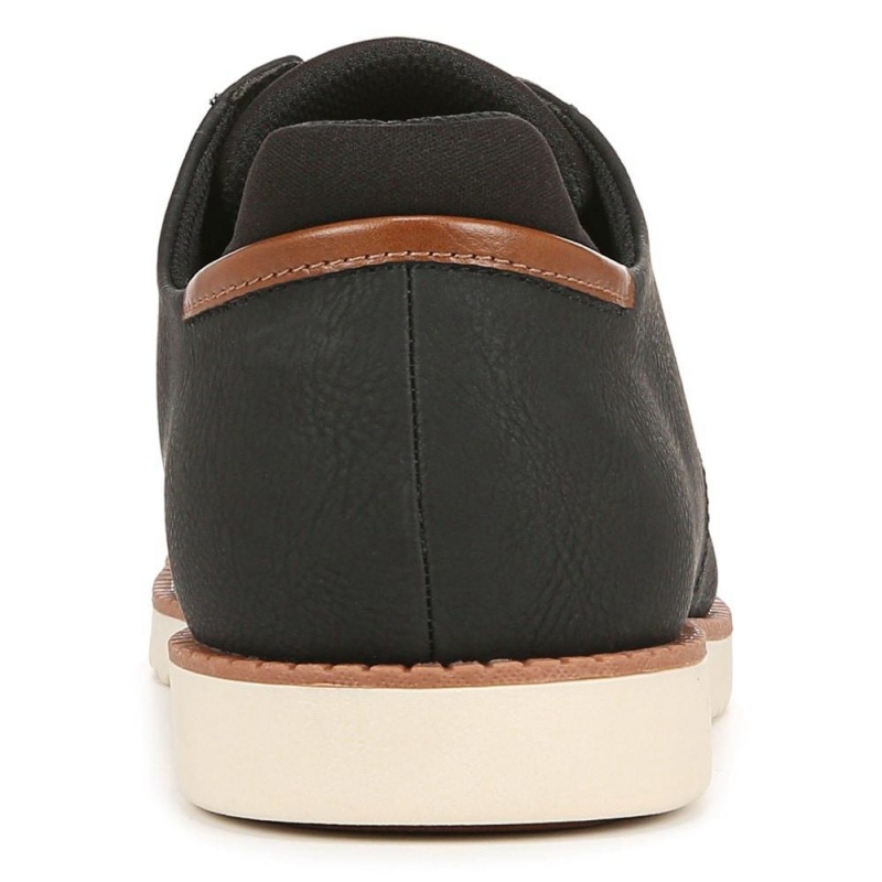 Dr. Scholl's Sync Cap Varvas Miesten Oxford Kengät Mustat | MVWDB-2706