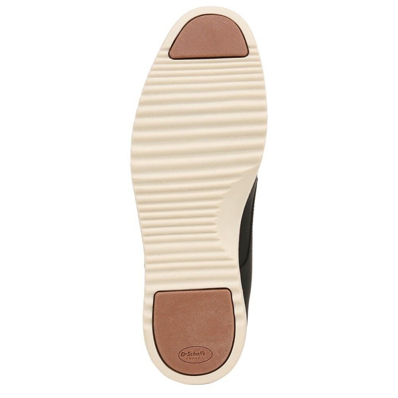Dr. Scholl's Sync Cap Varvas Miesten Oxford Kengät Mustat | MVWDB-2706