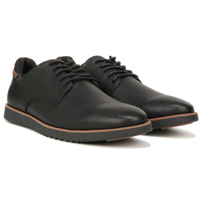 Dr. Scholl\'s Sync Miesten Oxford Kengät Mustat | SLCBU-5697