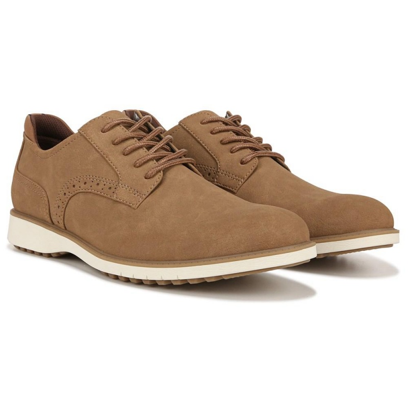 Dr. Scholl\'s Sync Up Ultimate Flex Miesten Oxford Kengät Vaaleanruskea | DGQIC-8054
