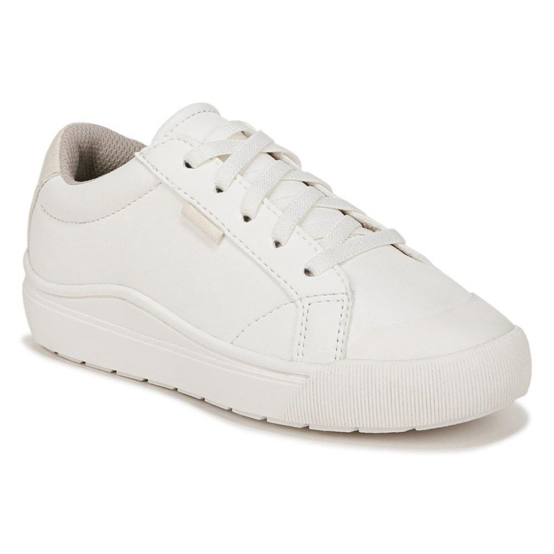 Dr. Scholl's Time Off Little Poikien Lace Up Sneakers Valkoinen | RKNXJ-8327