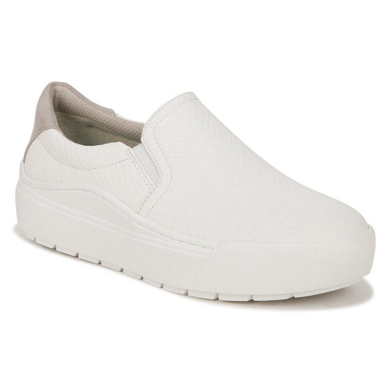Dr. Scholl's Time Off Naisten Slip On Tennarit Valkoinen | OHIQF-4518