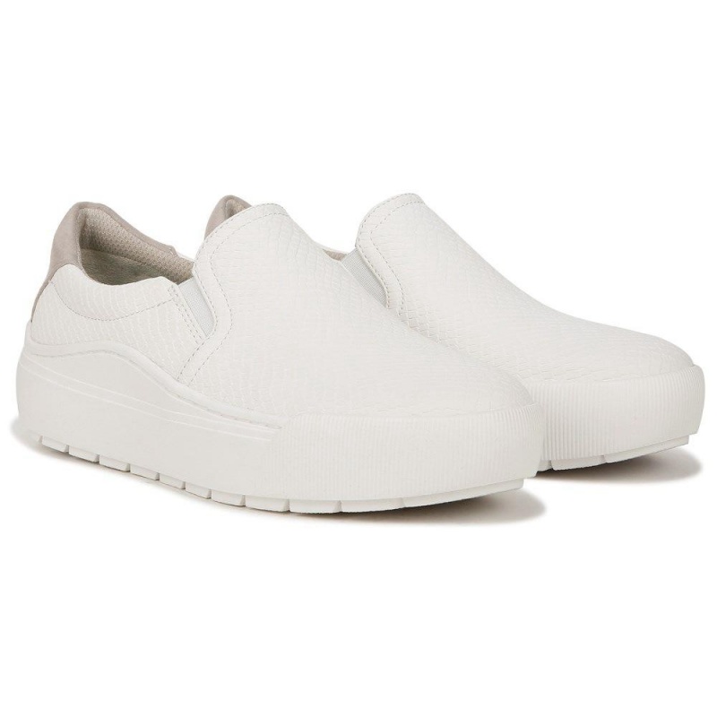 Dr. Scholl\'s Time Off Naisten Slip On Tennarit Valkoinen | OHIQF-4518
