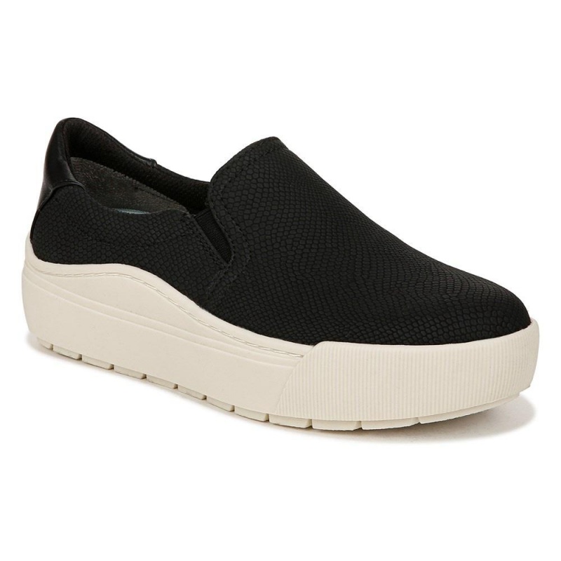 Dr. Scholl's Time Off Naisten Slip On Tennarit Mustat | CFZWA-0798