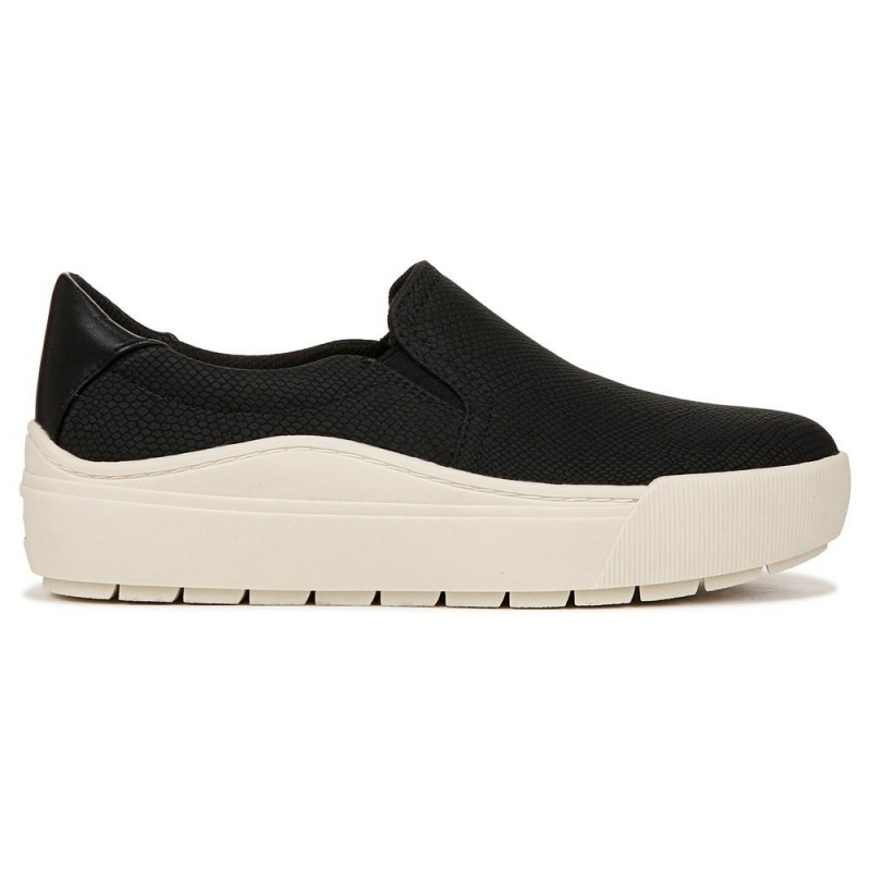 Dr. Scholl's Time Off Naisten Slip On Tennarit Mustat | CFZWA-0798