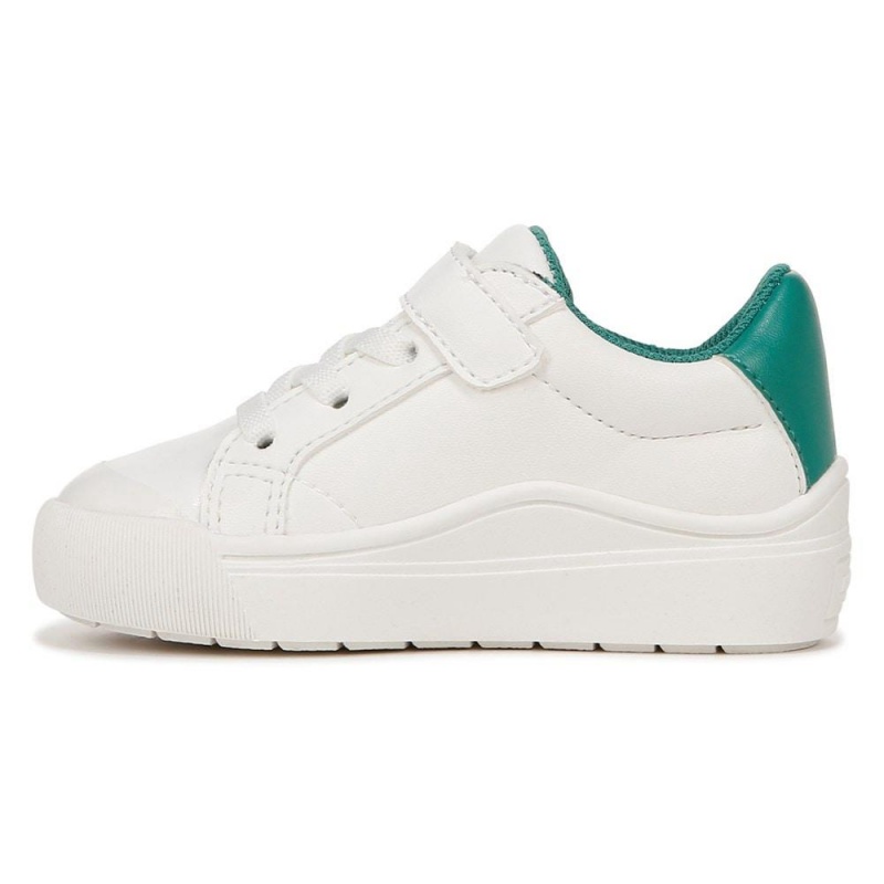 Dr. Scholl's Time Off Toddler/Little Tytön Lace Up Sneakers Valkoinen Vihreä | YCXUJ-8690
