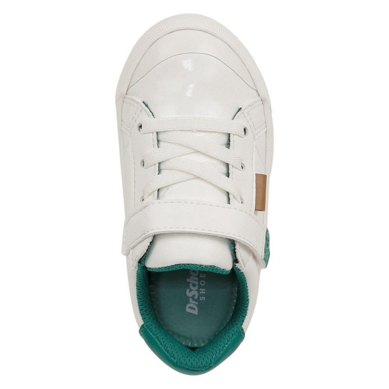Dr. Scholl's Time Off Toddler/Little Tytön Lace Up Sneakers Valkoinen Vihreä | YCXUJ-8690