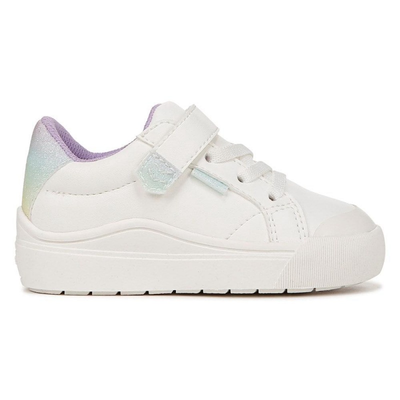 Dr. Scholl's Time Off Toddler/Little Tytön Lace Up Sneakers Valkoinen | HJCSX-5213