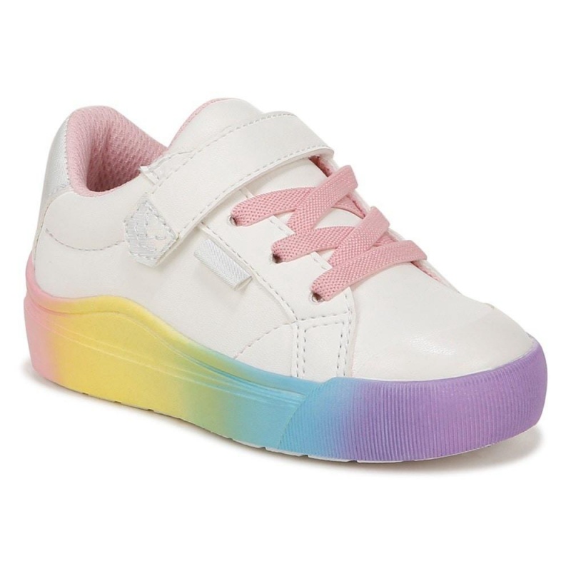 Dr. Scholl's Time Off Toddler/Little Tytön Lace Up Sneakers Valkoinen | NCBIJ-4087