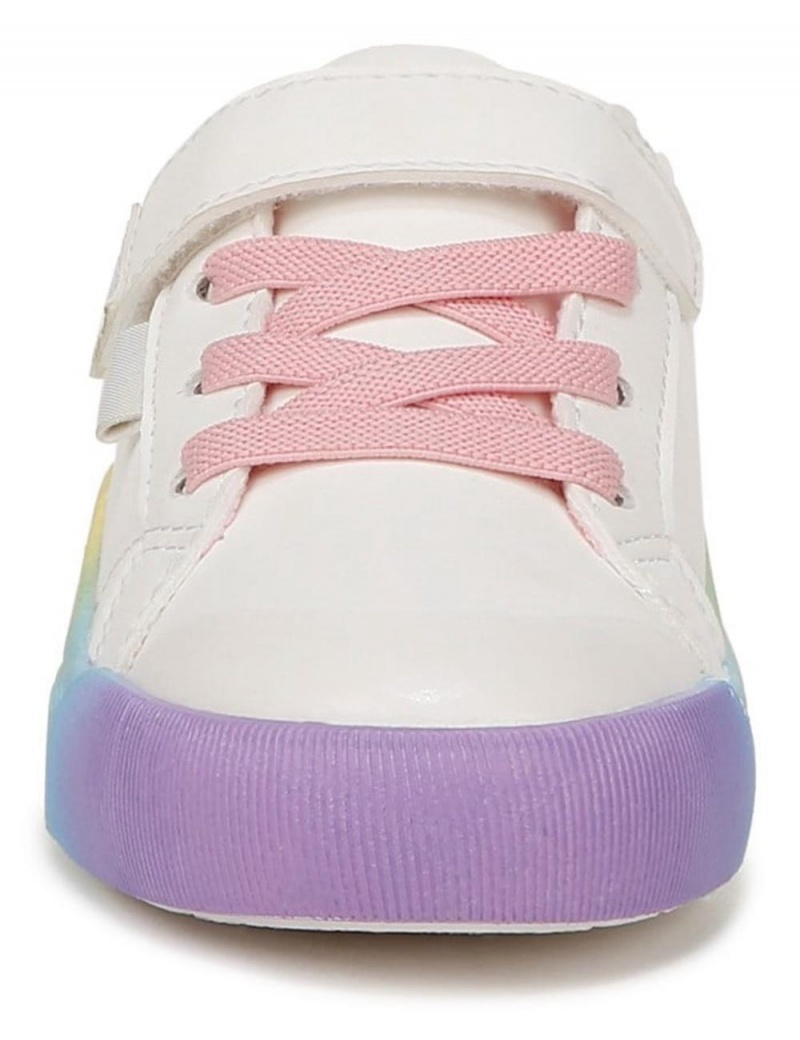 Dr. Scholl's Time Off Toddler/Little Tytön Lace Up Sneakers Valkoinen | NCBIJ-4087