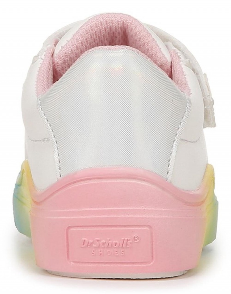 Dr. Scholl's Time Off Toddler/Little Tytön Lace Up Sneakers Valkoinen | NCBIJ-4087