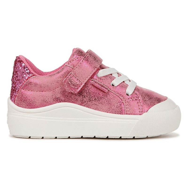 Dr. Scholl's Time Off Toddler/Little Tytön Lace Up Sneakers Pinkki | XYTNQ-8309