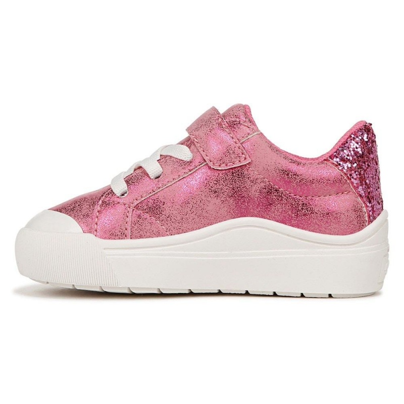 Dr. Scholl's Time Off Toddler/Little Tytön Lace Up Sneakers Pinkki | XYTNQ-8309