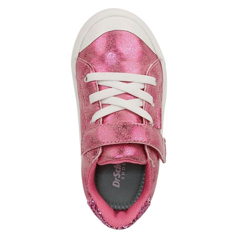 Dr. Scholl's Time Off Toddler/Little Tytön Lace Up Sneakers Pinkki | XYTNQ-8309