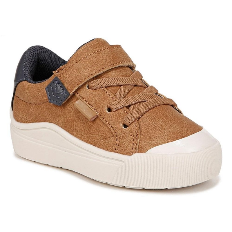 Dr. Scholl's Time Off Toddler/Little Tytön Lace Up Sneakers Ruskea | QREMZ-7453