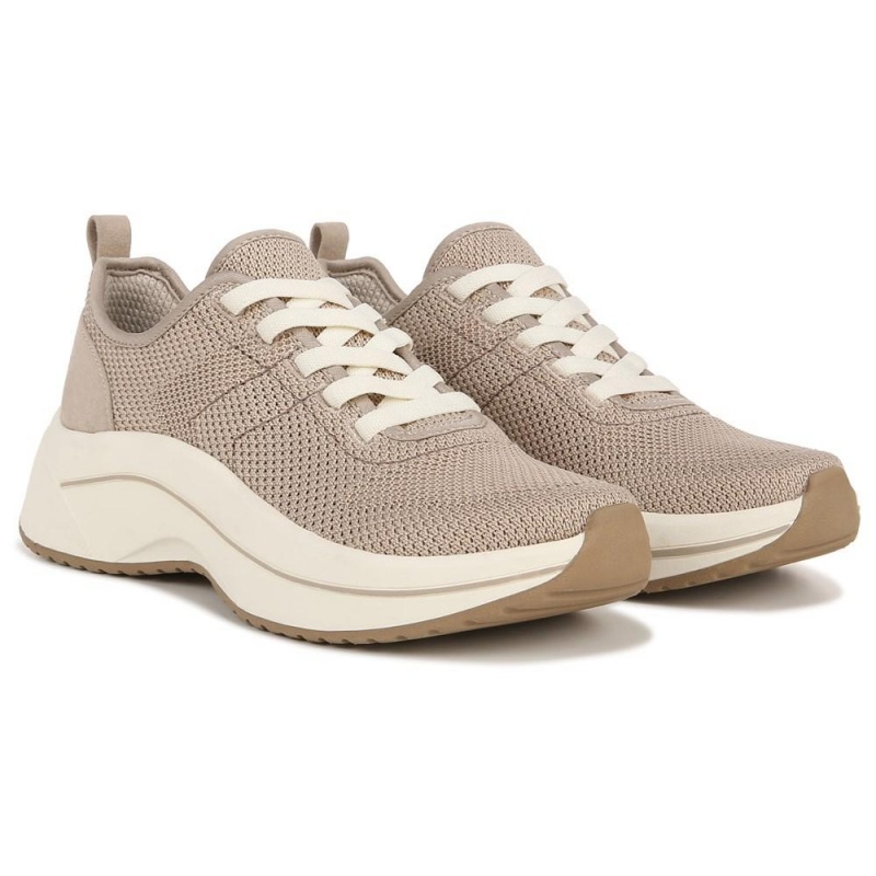 Dr. Scholl\'s Wannabe Slip On Naisten Platform Tennarit Beige | ZDWBA-1960