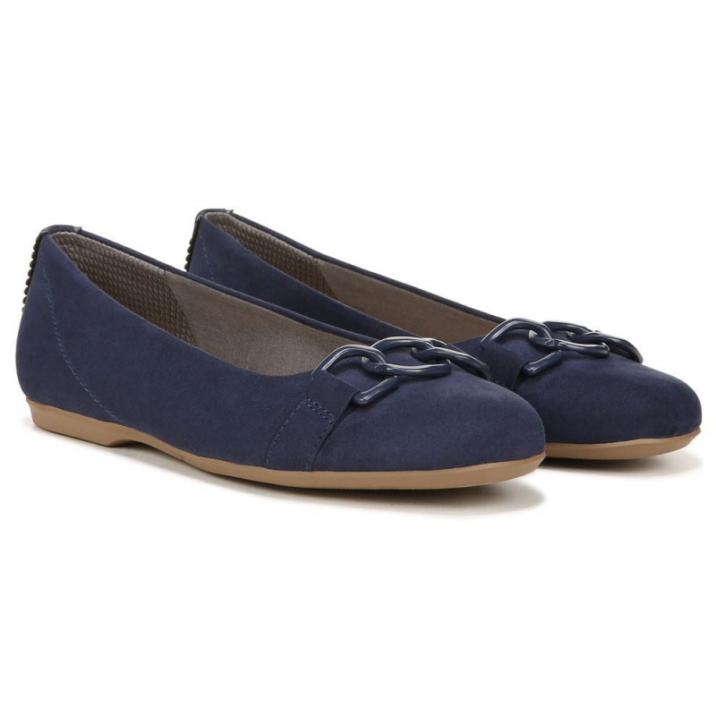 Dr. Scholl\'s Wexley Adorn Naisten Ballerinat Laivastonsininen | IQWMG-6420